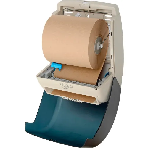Global Industrial Automatic Paper Towel Roll Dispenser, Smoke Gray/Beige