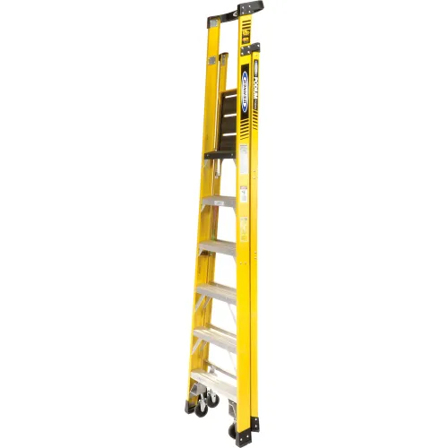 Fiberglass Podium Ladder - 7' Overall Height