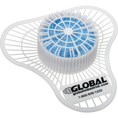 Global™ Non-Para Extra Strength Urinal Screen - Evergreen 12 Screens/Case