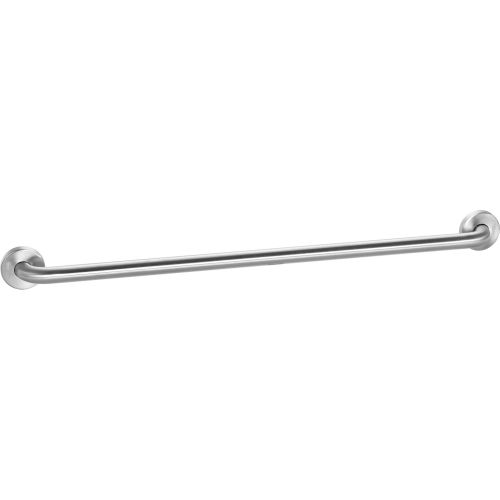 Global Industrial™ Straight Grab Bar, Satin Stainless Steel - 36inW x 1-1/4in Dia.