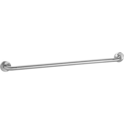 Global Industrial™ Straight Grab Bar, Peened Stainless Steel - 36inW x 1-1/4in Dia.