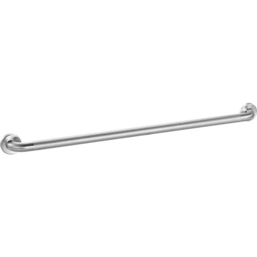 Global Industrial™ Straight Grab Bar, Peened Stainless Steel - 42inW x 1-1/2in Dia.