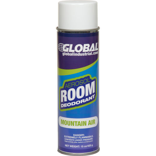 Global Industrial™ Air Freshener, Mountain Air 15 oz. Can, 12 Refills/Case