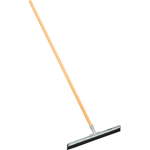 Global Industrial™ 24 Straight Floor Squeegee With Wood Handle - Pkg Qty 4