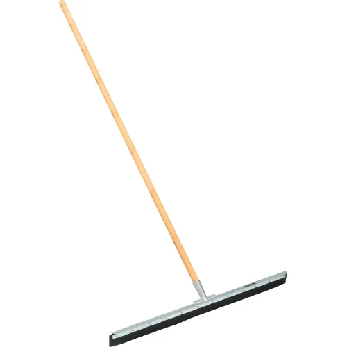 Global Industrial™ 36 Straight Floor Squeegee With Wood Handle - Pkg Qty 4