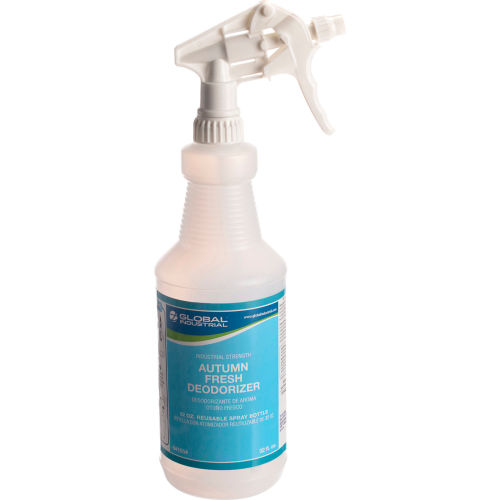 Global Industrial Deodorizer Quart Trigger Spray Bottles Empty - 12 Bottles/Case