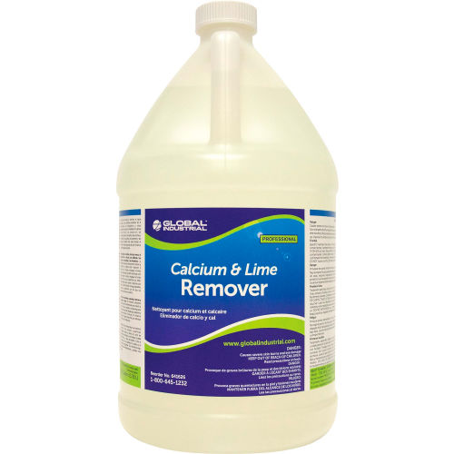 Global Industrial™ Calcium & Lime Remover - Case of 4 Gallon Bottles