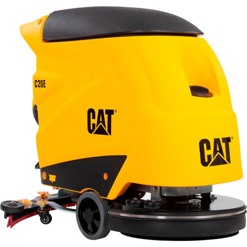 Cat® C20E Electric Walk-Behind Corded Auto Floor Scrubber, 20in Cleaning Path