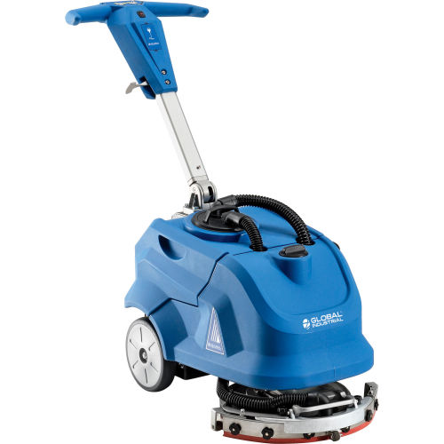 Global Industrial™ Electric Walk-Behind Auto Floor Scrubber 13in Cleaning Path - Corded