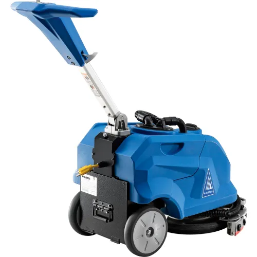 Global Industries 641250 Electric Auto Floor Scrubber 18 in. Cleaning Path - Corded - Blue