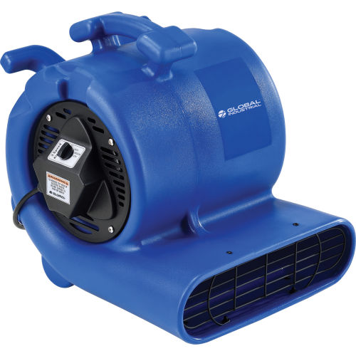 Global Industrial™ 3/4 HP 3 Speed Floor Dryer, Blue