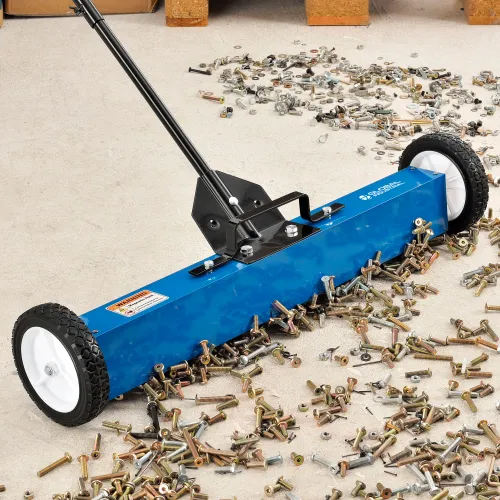 walk behind magnetic sweeper