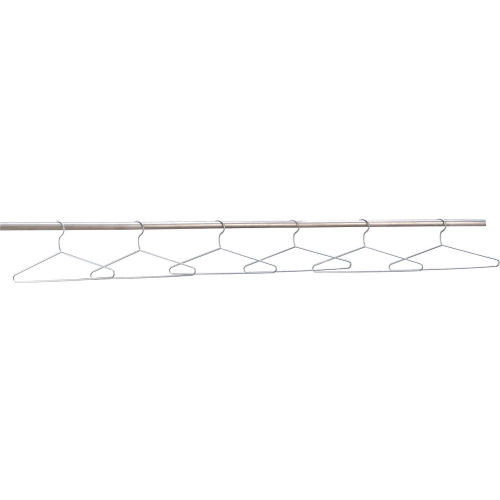Chrome Plated Hangers - Includes 6 Hangers