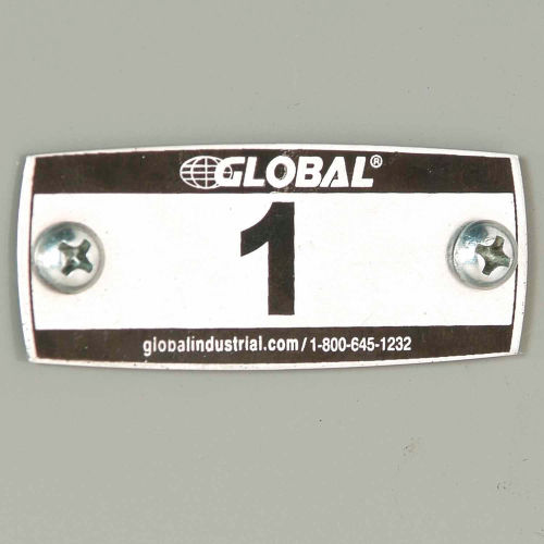 Number Plate Kit - Aluminum Plates
