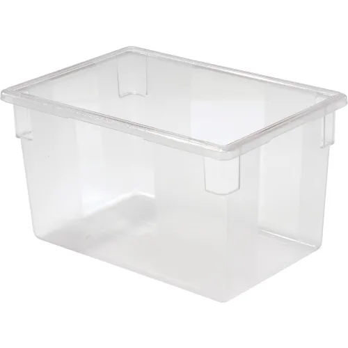 Rubbermaid 3301-00 Clear Plastic Box 21.5 Gallon 18 x 26 x 15