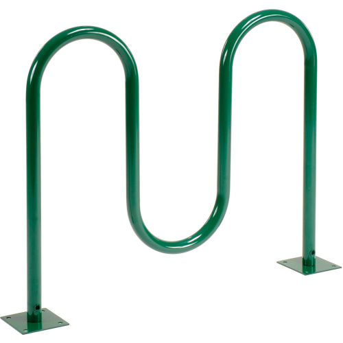 5 Bike Wave Green Flange Mount