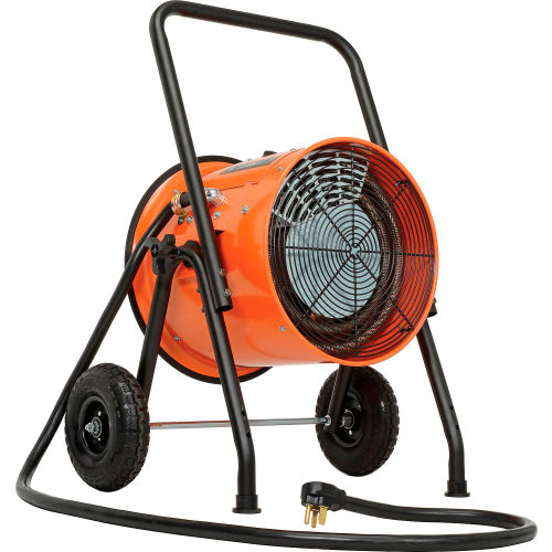 Salamander Heater – Portable Electric Fan Forced - With 8 ft.L Cord - 240V