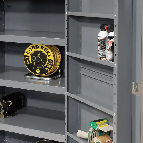 Global Industrial™ Bin Storage Cabinet W/Shelving In Doors 