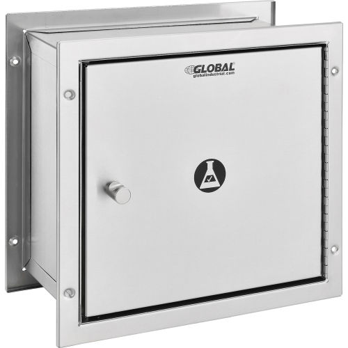 Pass Through Specimen Cabinet, Stainless Steel