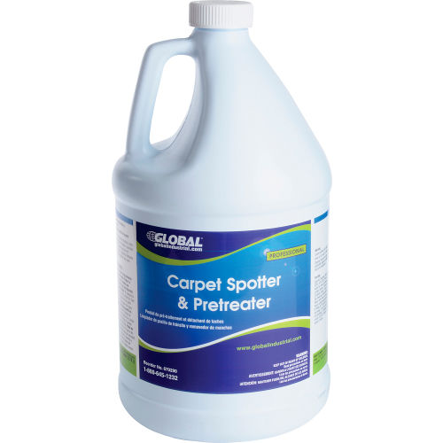 Global Industrial™ Carpet Spotter, Prespray & Bonnet Buffing - Case Of Four 1 Gallon Bottles