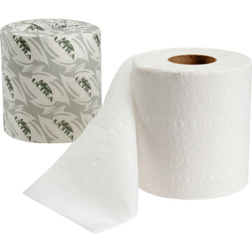 Ultra® Bathroom Tissue Paper - 500 Sheets/Roll, 96 Rolls/Case
																			