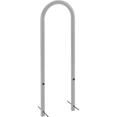 Global Industrial™ U-Bike Rack Gray, Below Grade Mount