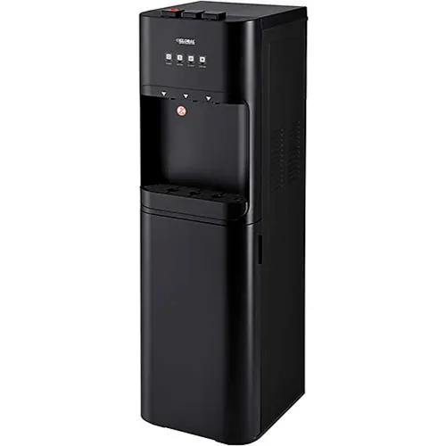 Global Industrial  Tri-Temp UV-C Filter Water Dispenser, Black