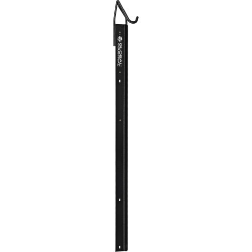 Global Industrial™, Bike Rack Mount, Indoor Vertical Single, Non-Lockable, Black
