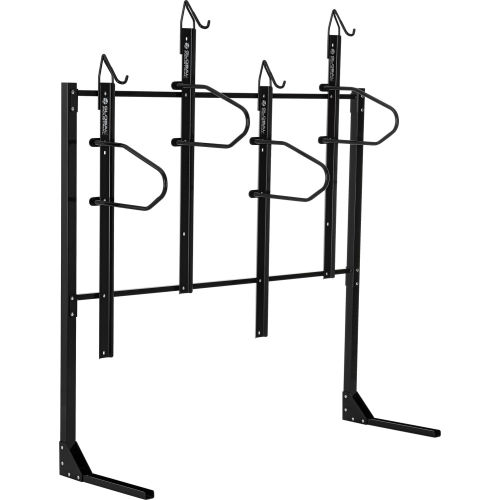 Global Industrial™, Indoor Vertical Bike Rack with 4 Lockable Mounts