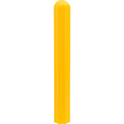 Global Industrial™ Ribbed Bollard Sleeve, 6 x 56, Yellow