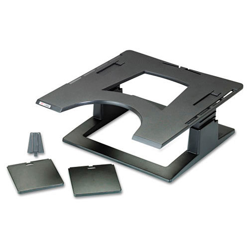 3M™ LX500 Ergonomic Notebook Riser with Adjustable Height, Black