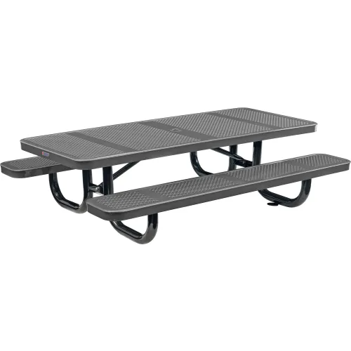 Metal picnic bench hot sale