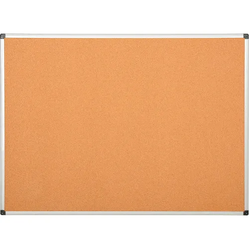 Cork Bulletin Board - 48 x 36 - Aluminum Frame