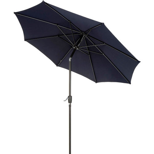 Global Industrial Outdoor Umbrella, 8-1/2', Blue