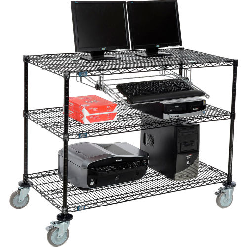 wire computer cart