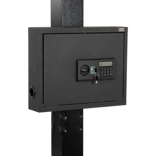 Global Industrial™ Wall-Mount Laptop Security Cabinet, 19-3/4"W X 4-3/4 ...