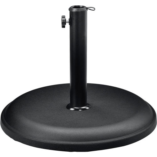 Umbrella Stand Base - Concrete - 33 Lb. - Black