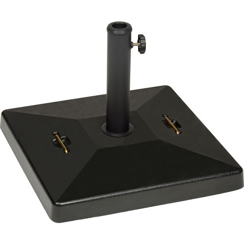 Global Industrial™ Umbrella Base - Concrete - 88 Lbs. - Black