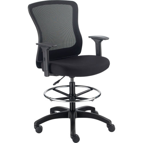 Mesh Back Task Stool, Black