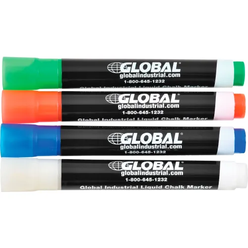 SHARPIE Chalk Markers, Wet Erase Markers, Assorted Colors, 5 Count
