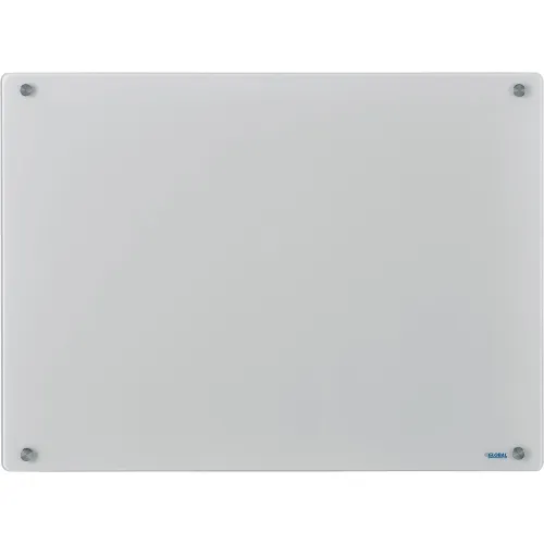 Global Industrial™ Frosted Glass Dry Erase Board, 48W x 36H