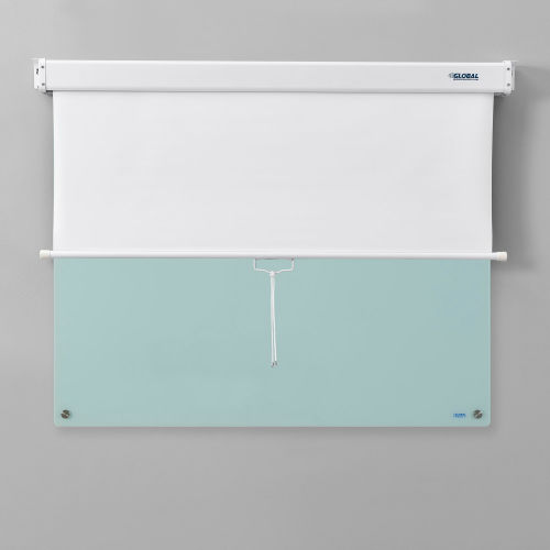 Pull Down Privacy Screens for 48inW Dry Erase Boards
