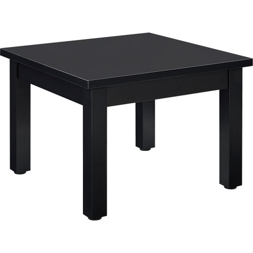 Wood End Table - 24 x 24 - Black