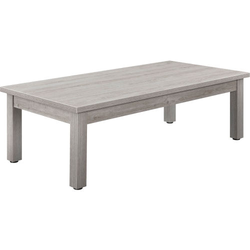Wood Coffee Table - 48 x 24 - Gray