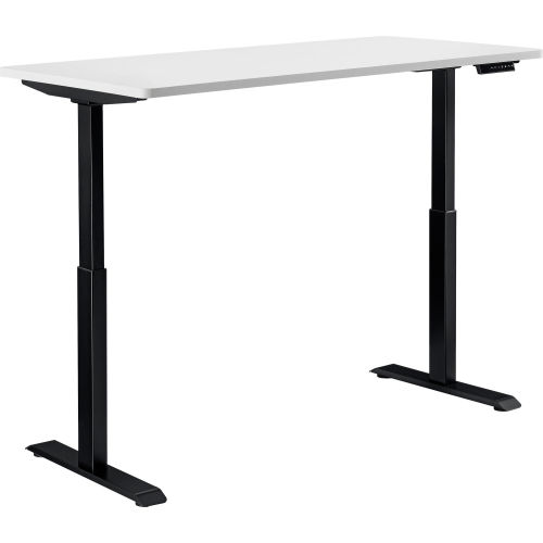 Interion Height Adjustable Table - 60W x 30D - White
																			