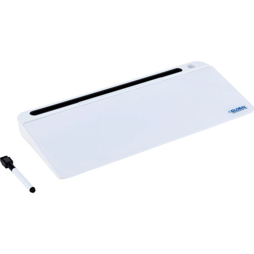 Global Industrial™ Desktop Glass Dry Erase Pad, 18