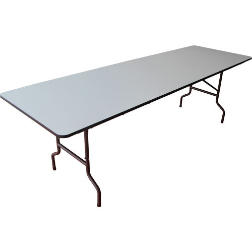 Interion&#174; Folding Wood Table - 96"W x 30"D - Gray