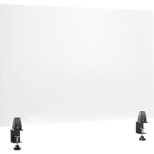 Interion® Mounted Desk Divider - 36W x 24H - Clear
																			
