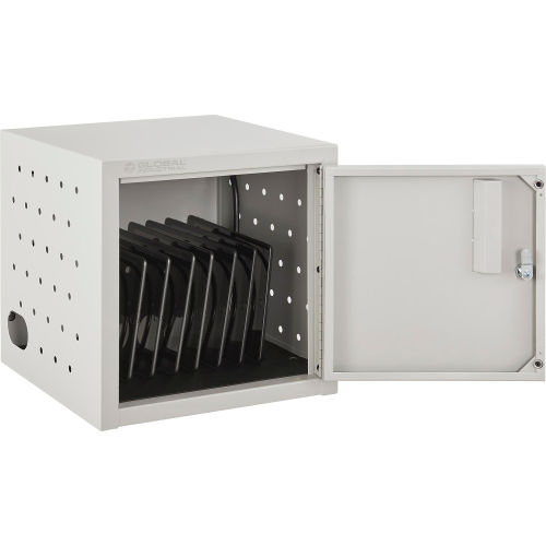Global Industrial™ Wall/Desk Tablet Charging Station for 8 Devices
