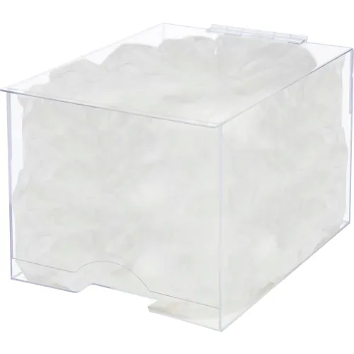 Global Industrial™ Acrylic Lab Coat & Isolation Gown Dispenser with Lid